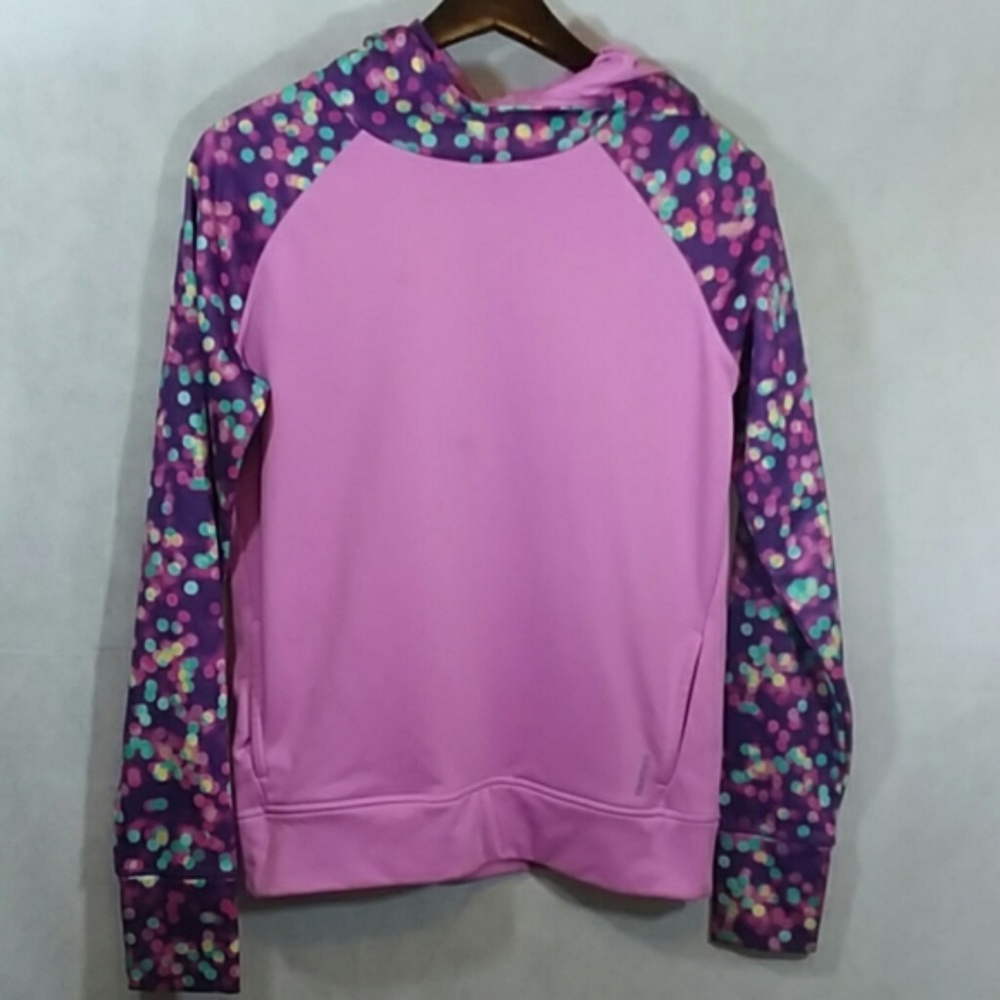 Reebok Girls Hoodie Purple Pink Size XL